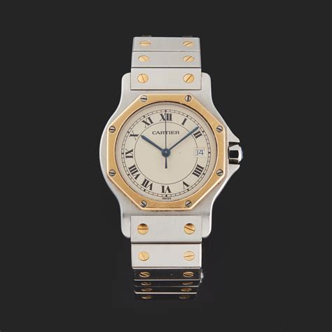 cartier santos occasion|cartier santos pre owned.